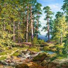 Схема вышивки «Paisagens.»