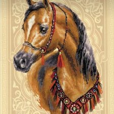 Схема вышивки «Араб»
