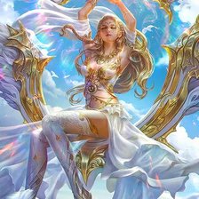 Схема вышивки «Светлый ангел»