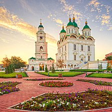 Схема вышивки «Астраханский Кремль»