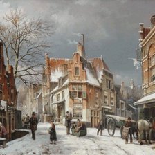 Схема вышивки «пейзаж»