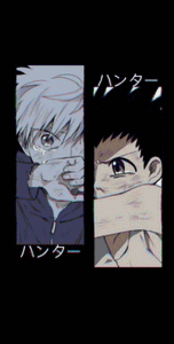 Con and Killua - anime - предпросмотр