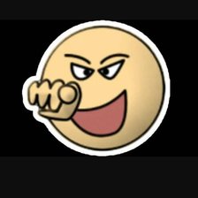 Схема вышивки «Смайлик»