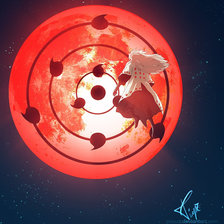 Схема вышивки «Мадара Цукуеми»