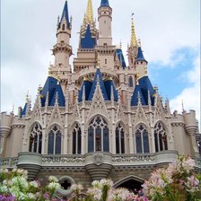 Схема вышивки «Замок»