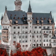 Схема вышивки «Замок»