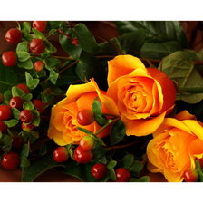 Схема вышивки «Букет»