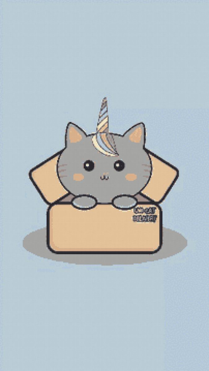 Кот радужный - предпросмотр