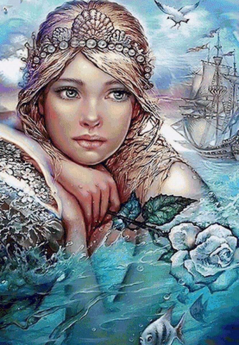 Русалка - русалка - предпросмотр