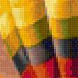 Предпросмотр схемы вышивки «Globos en el atardecer» (№2411127)