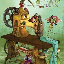 maquina de coser fantasia