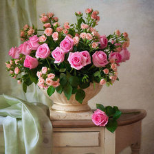 Схема вышивки «розы»