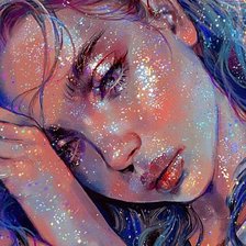 Схема вышивки «Звёздная печаль.»