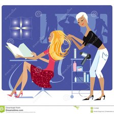 Схема вышивки «peluqueria1»