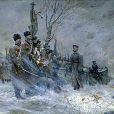 Схема вышивки «прощание с конвоем»