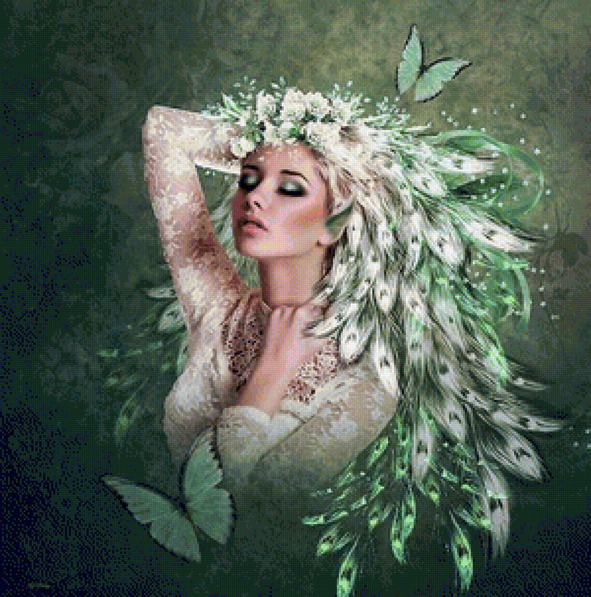 Весна - девушки, весна, времена года - предпросмотр