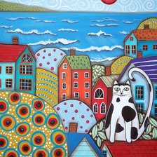 Схема вышивки «poble naif1»