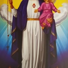 Схема вышивки «Богородиця з Дитятком 200/382/60/30»