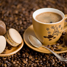 Схема вышивки «Кофеек»