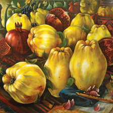 Схема вышивки «айва»