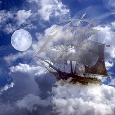 Схема вышивки «поплывём по обдакам»