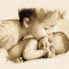 Схема вышивки «Братская любовь»