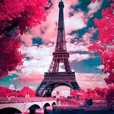 Схема вышивки «париж»