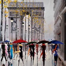 Схема вышивки «Париж»