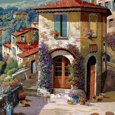 Схема вышивки «Тоскана»