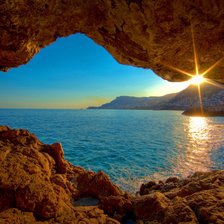 Схема вышивки «Закат»