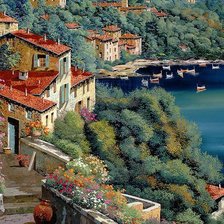 Схема вышивки «Прованс»