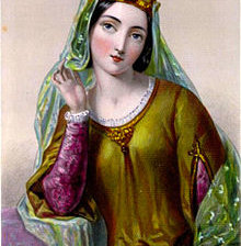 Схема вышивки «Dama»