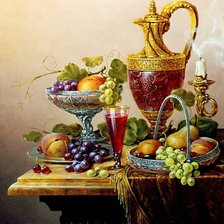 Схема вышивки «Фрукты»