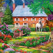 Схема вышивки «на ферме»