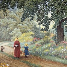 Схема вышивки «домой»