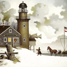 Схема вышивки «Готовимся к Рождеству!»