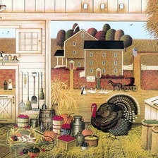 Схема вышивки «Зажиточное хозяйство»