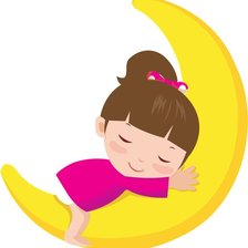 durmiendo en la luna