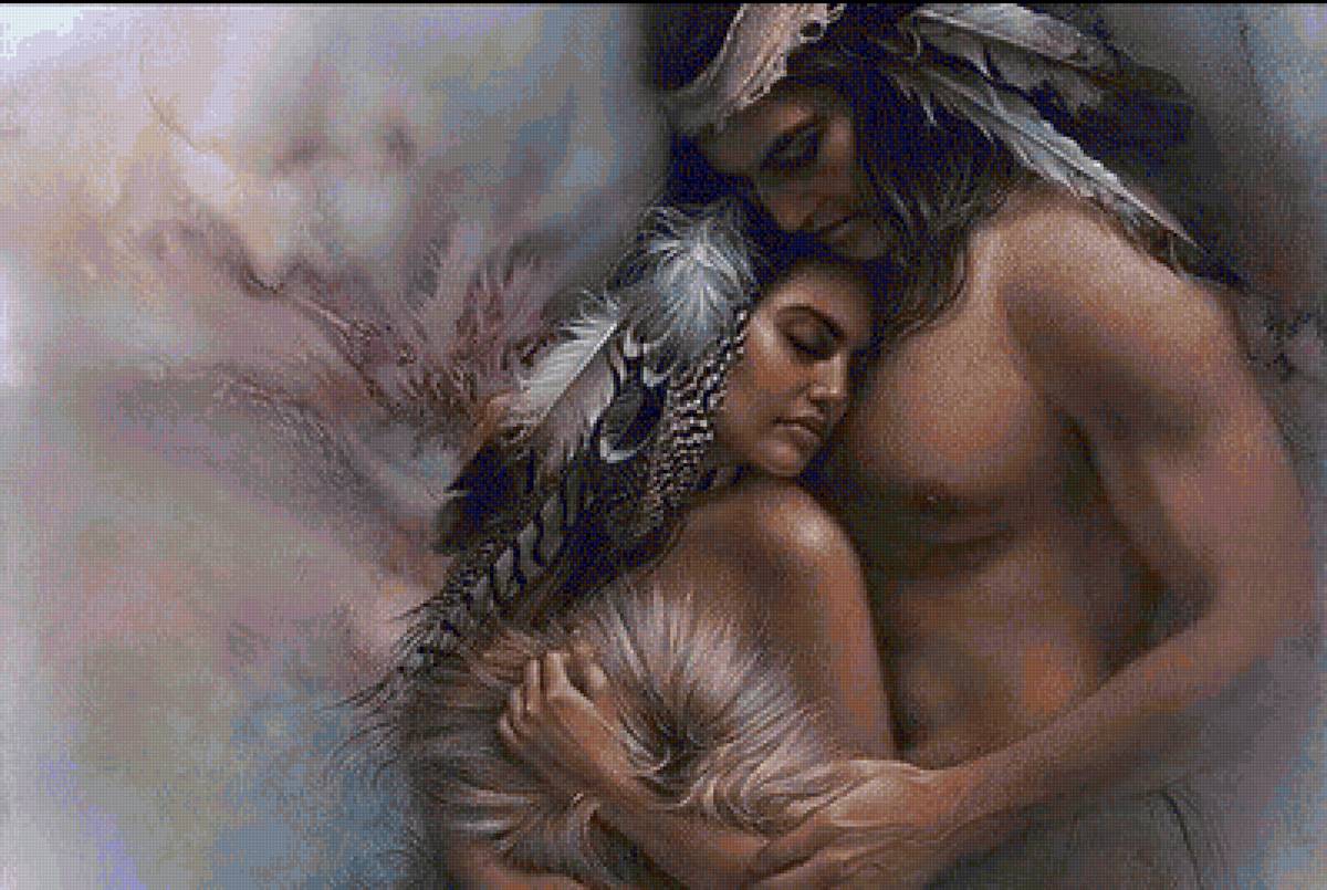 Pareja de Indios - persona - предпросмотр