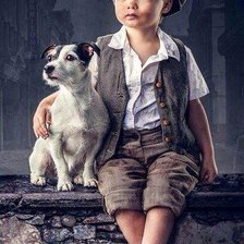 Схема вышивки «Mi amigo Larry»