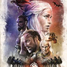 Схема вышивки «Таргариен»