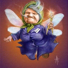 Схема вышивки «фея последнего зуба»