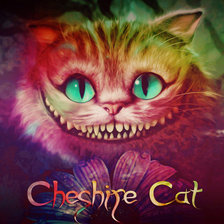Схема вышивки «Чеширский кот»