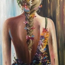 Схема вышивки «ДЖАХАНГИР АЛАМ. ВЕСНА»