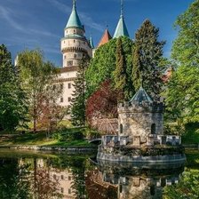 Схема вышивки «Замок Бойнице»