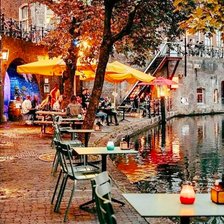 Схема вышивки «Вечер»