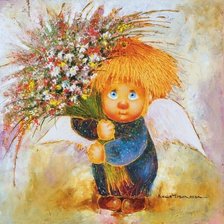 Схема вышивки «Подарю тебе счастье»