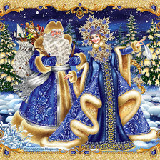 Дедушка мороз и мороз