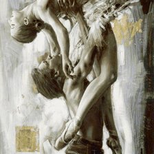 Схема вышивки «pareja»