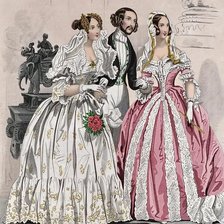 Схема вышивки «высшее общество»